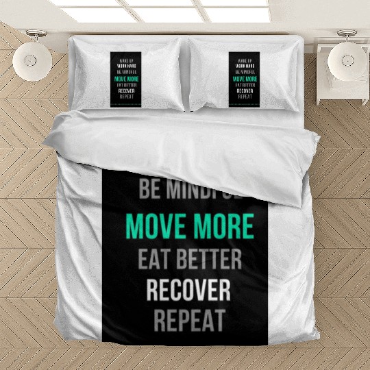 Wake up, work hard Bedding Sets