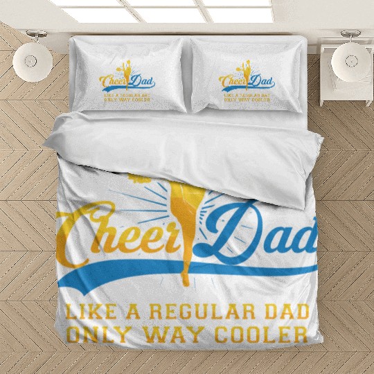 Cheer Dad Cheerleader Daddy T Bedding Sets