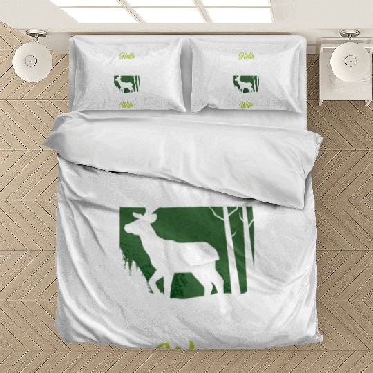 Buck Deer Hunting Hunter Husband Bedding Sets