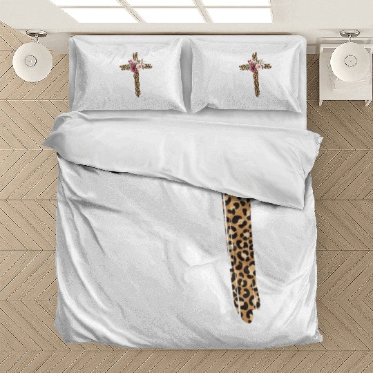 He Is Risen Jesus Christ Cross Easter Sunday Bedding Sets