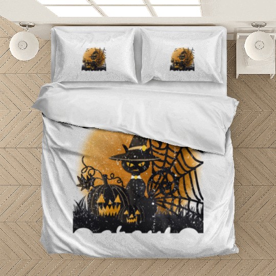 The Boo Crew Funny Halloween Bedding Sets