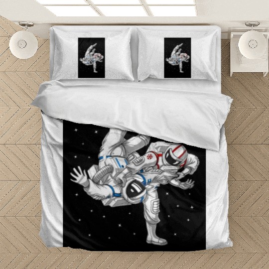 Astronauts Jiu-Jitsu Wrestling Bedding Sets