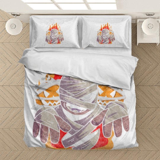 Pharaoh Halloween Undead Bedding Sets