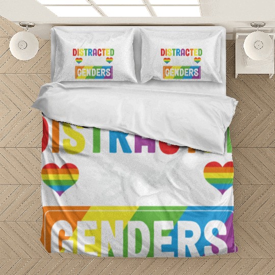 LBGT Flag Gay Pride Human Distracted by all Bedding Sets