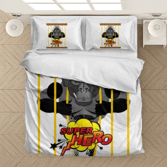 monkey super hero Bedding Sets