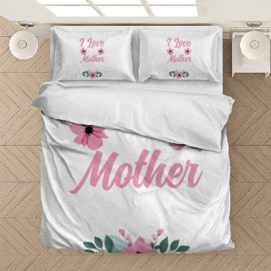 I Love My Mother-In-Law - Funny Daughter and Son Bedding Sets