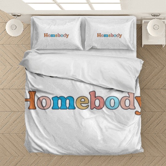 Retro Homebody Rather Be Inside Vintage Introvert Bedding Sets