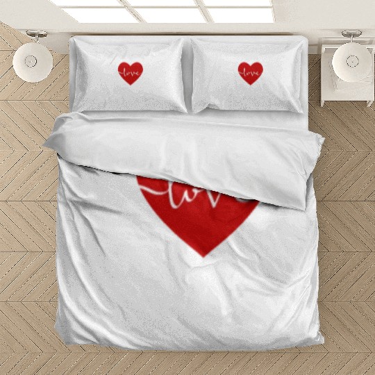 I Love My Wife Funny design Classic Bedding Sets