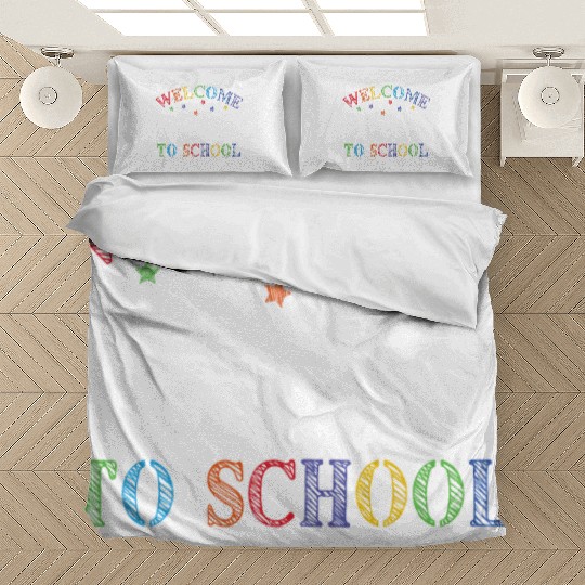 welcome back to school 2022 2023 Bedding Sets