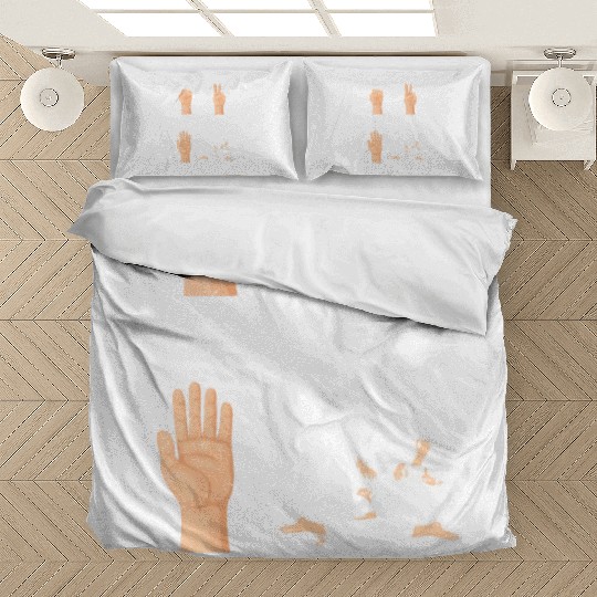 Rock Paper Scissors Nothing Beats Jiu Jitsu BJJ Ji Bedding Sets