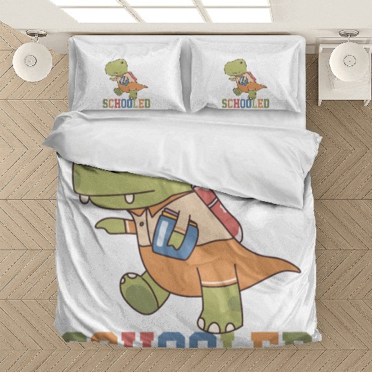 T Rex Dinosaur Prepare To Be Schooled Bedding Sets
