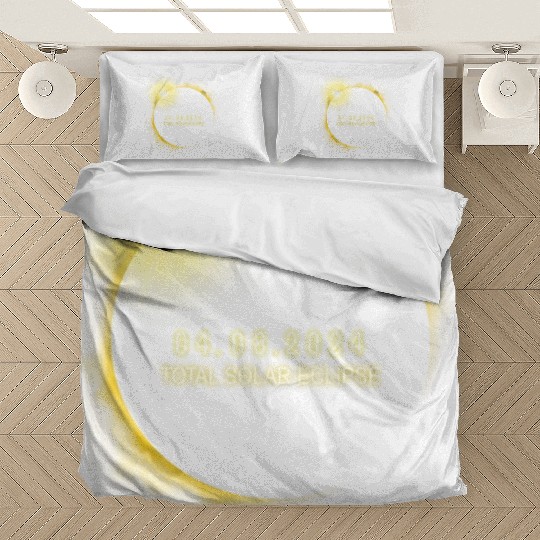 Total Solar Eclipse 4.08.24 Totality Solar Eclipse Bedding Sets