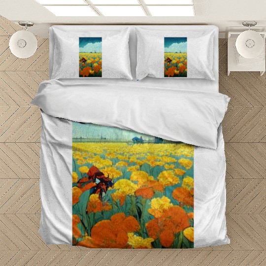 Colorful multicolored bright picture. Painted Bedding Sets