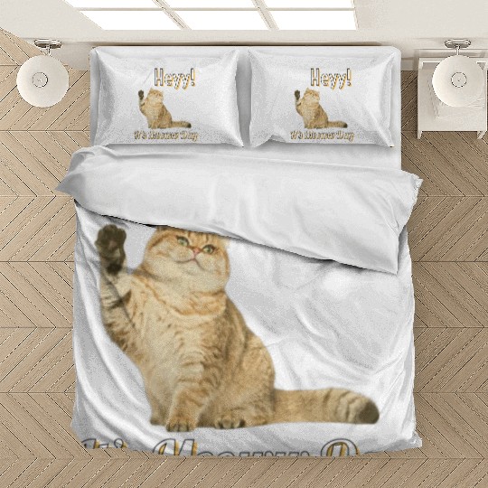 Meow international cat day 2022 Bedding Sets