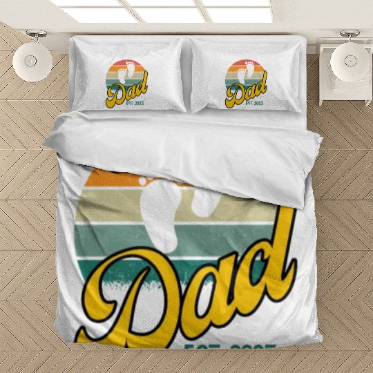 promote to dad 2023 Bedding Sets