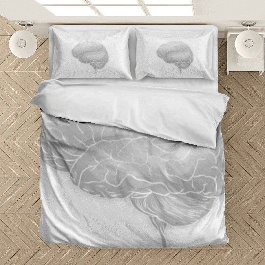 Human Anatomy Brain Bedding Sets