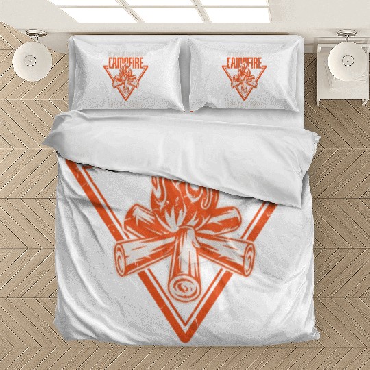 Nothing Beats A Good Campfire With Friends Bedding Sets