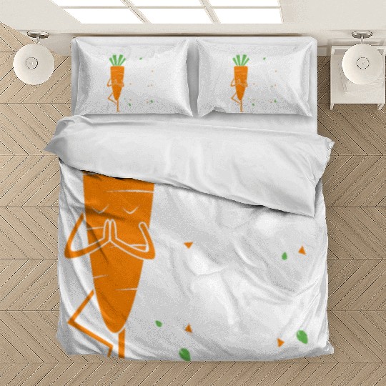 Funny Carrot Keep Calm And Carrot On Bedding Sets