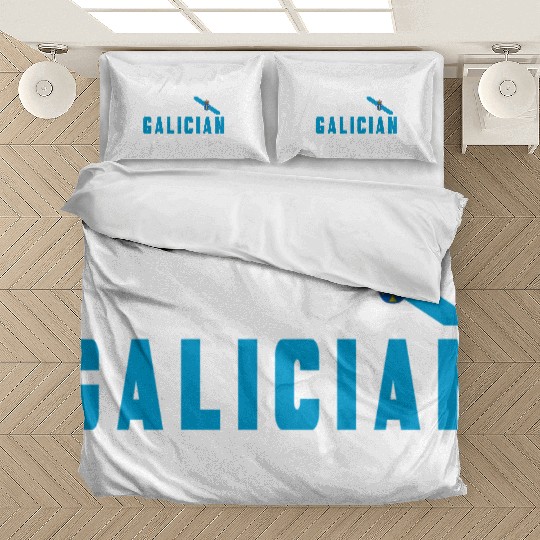 Keep calm Galicia flags design Bedding Sets