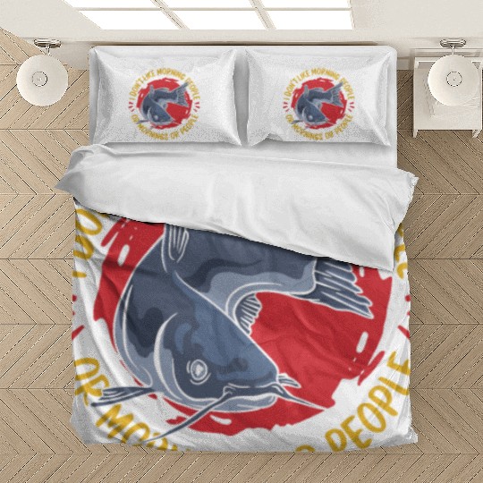 Freshwater Catfish Fishing Bedding Sets