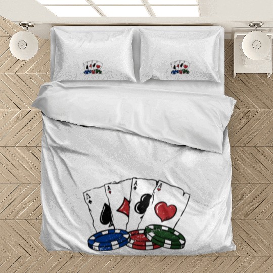 I Don't Even Fold My Laundry Card Games Poker Bedding Sets