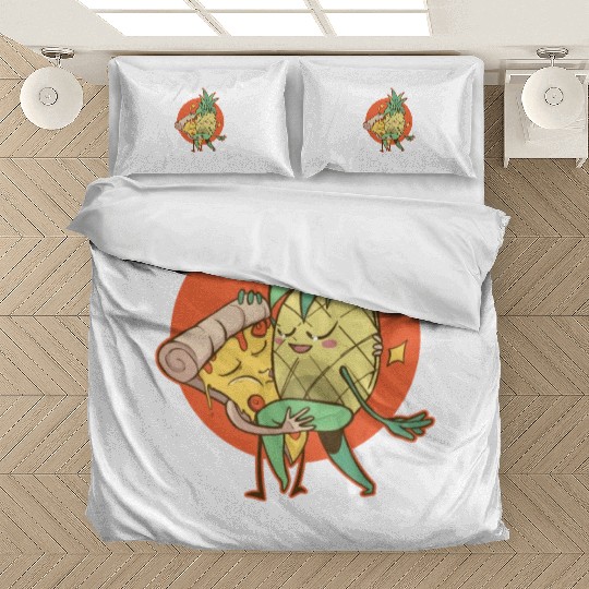 I Pineapple Hot Moms Funny Pineapple Gift Bedding Sets