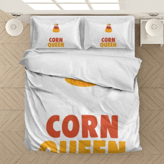 Candy Corn Queen Halloween Trick Or Treat Bedding Sets