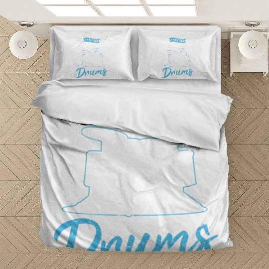 I Was Told There Would Be Drums Funny Drummer Perc Bedding Sets