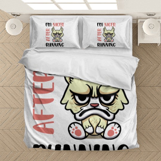 I'm Nicer After Running Bedding Sets