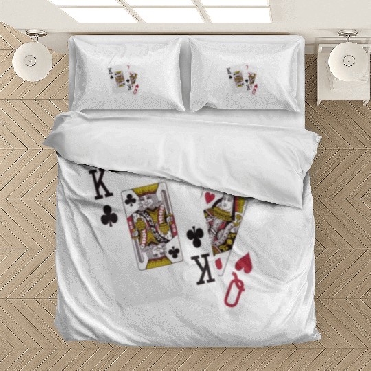 Inspirational Saying Poker Playing Cards Quote Bedding Sets