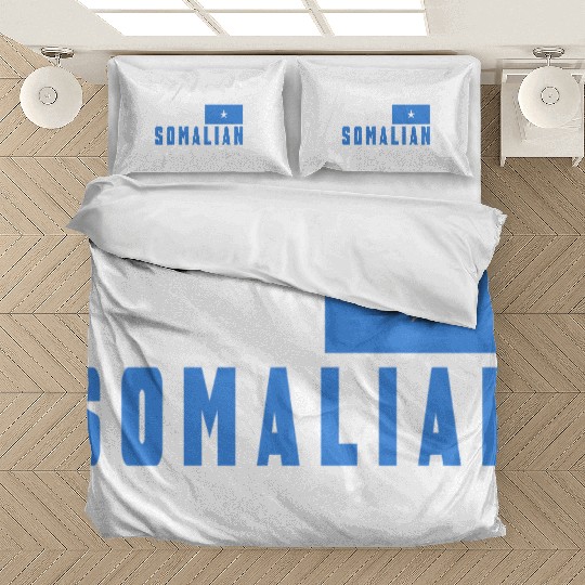 Keep calm Somalia flag design Bedding Sets