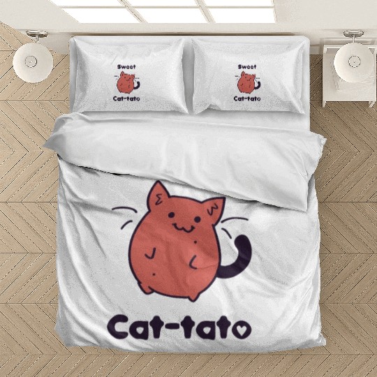 sweet cat potato Bedding Sets