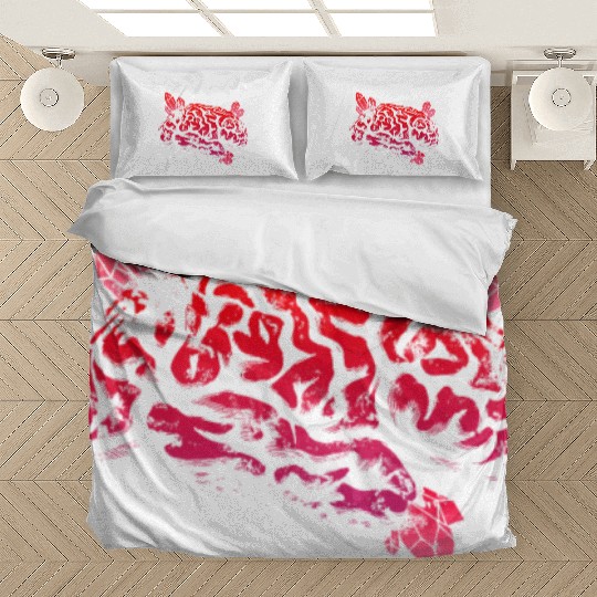 Brain with Crystal - Red Bedding Sets