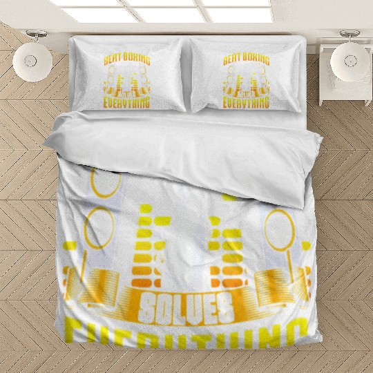 Beat Boxing Solves Everything Bedding Sets