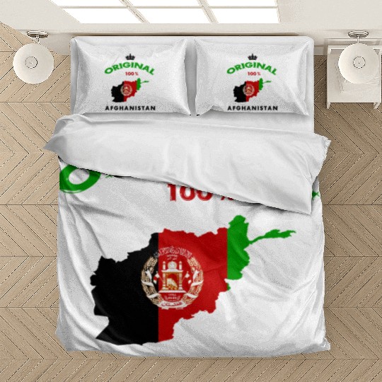 Afghanistan original 100% flag design Bedding Sets