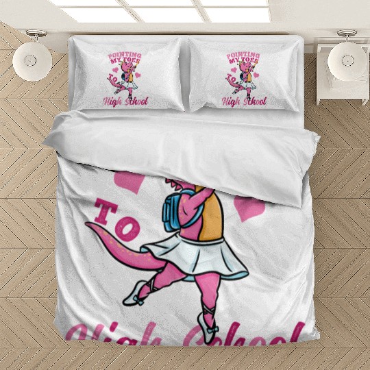 Pointing My Toes To High School Girls Bedding Sets