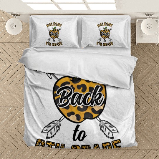 Welcome Back To 9th Grade Leopard Print Bedding Sets