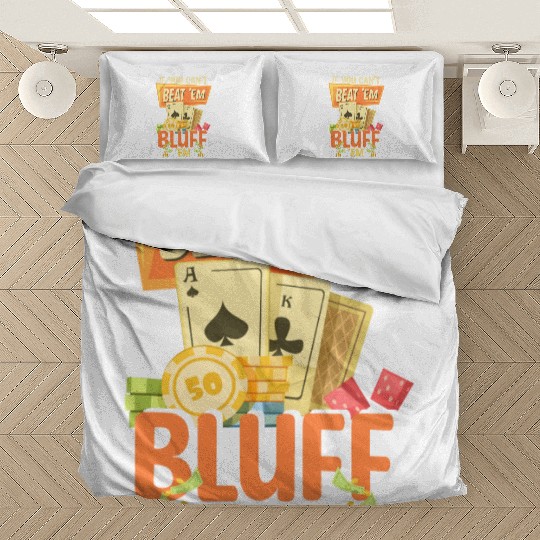 Card Game Royal Flush Ace Bedding Sets