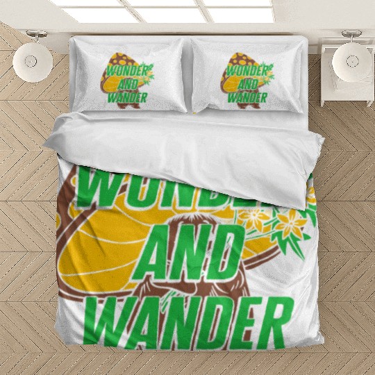 Fungi Bedding Sets, Wonder And Wander Bedding Sets, Funny Healthy
