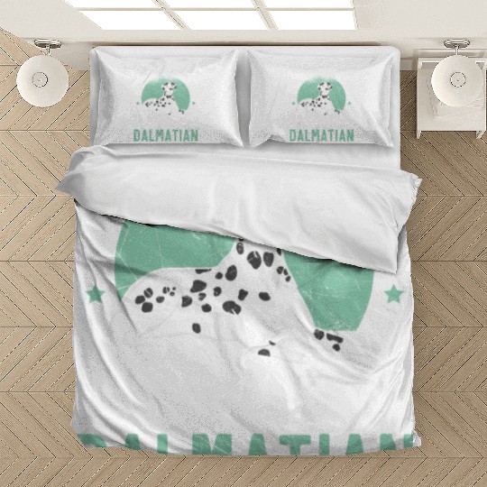 Spot Squad Paw Love Puppy Breeder Dalmatian Dog Bedding Sets
