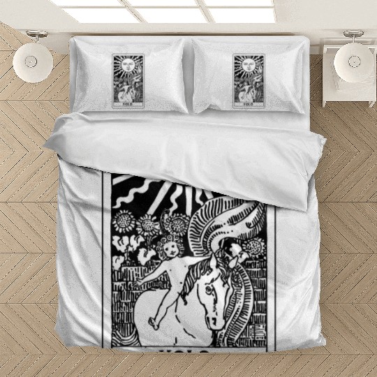 You Only Live Once Sun Tarot Card Parody Bedding Sets