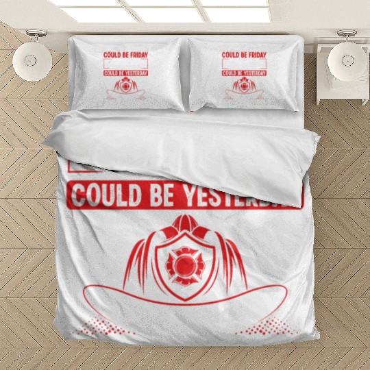 Night Shift Firefighter Volunteer Fire Mask Hose Bedding Sets