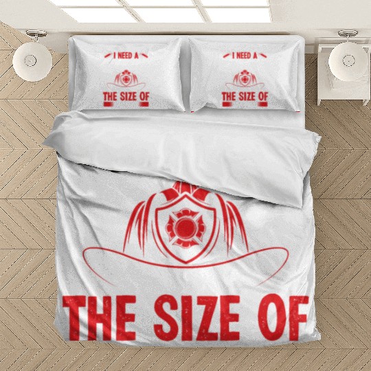 Firefighter Coffee size my Ass Night Shift Firemen Bedding Sets