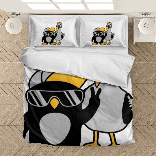Seagull penguin 2 friends Bedding Sets