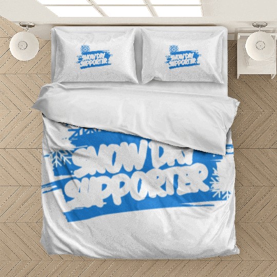 Snow Day Supporter Ice Cold Snowy Winter Season Bedding Sets