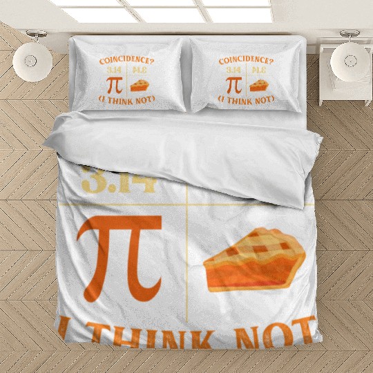 Funny Pi Day Match Teacher Geek Science Bedding Sets