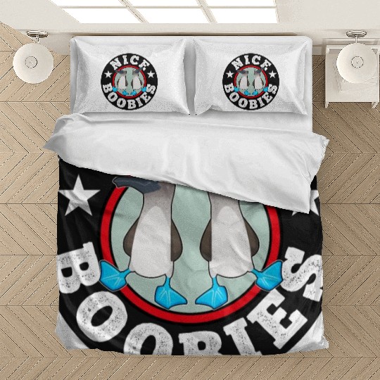 Blue Footed Booby Bird Funny Gift Bedding Sets