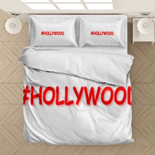 "#HOLLYWOOD" Cute Design. Buy Now Bedding Sets