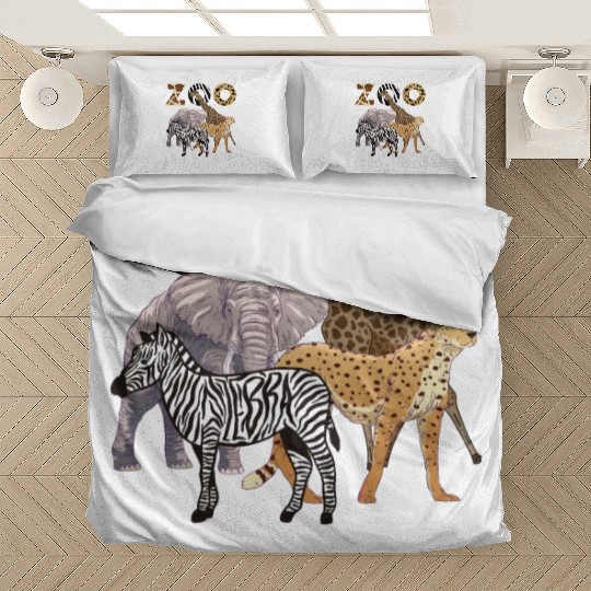 Zookeeper Wild Animals Bedding Sets