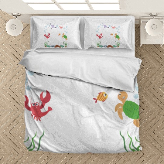 Save The Oceans No Plastic Bedding Sets